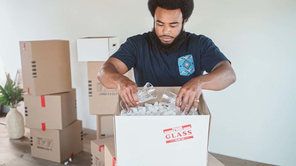 Packing in a box