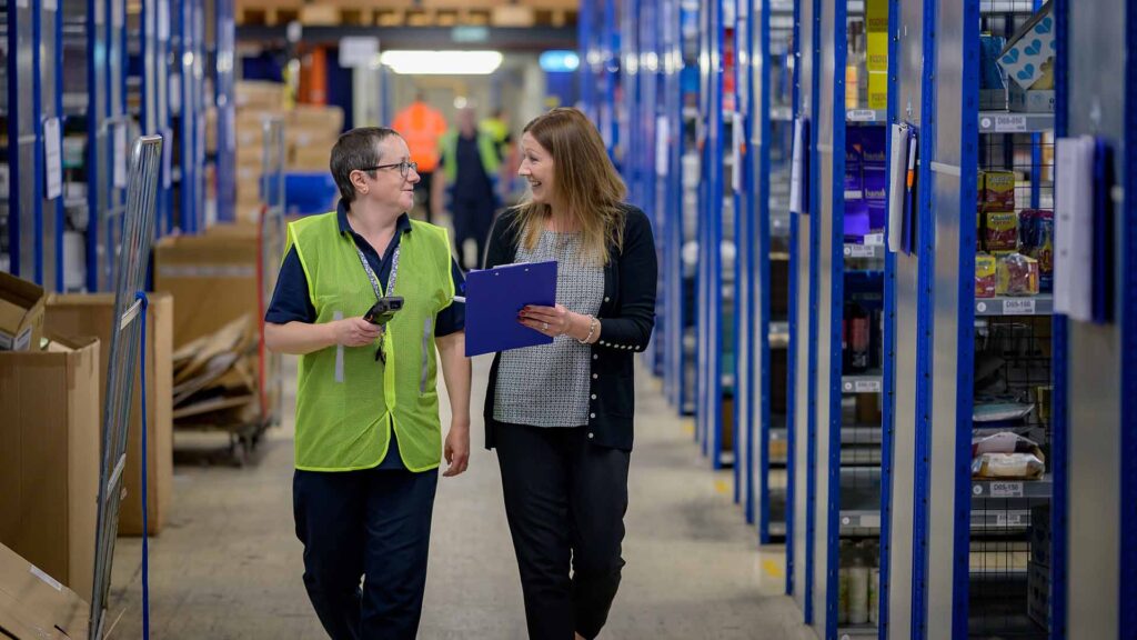 ecommerce fulfillment team in warehouse