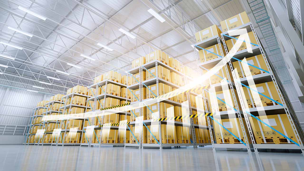 warehouse slotting in a fulfillment center to improve the use of the storage space