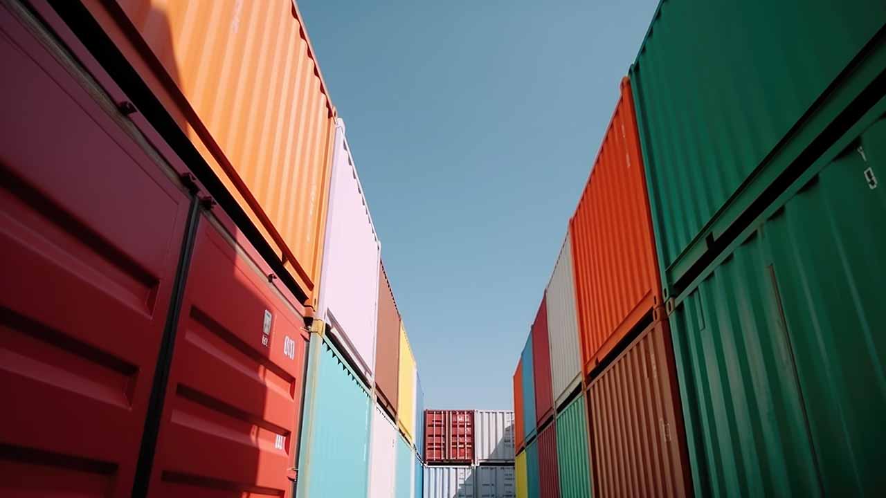 4pl logistics shipping containers