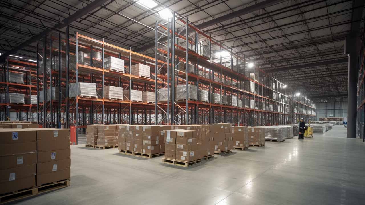 large warehouse distribution center
