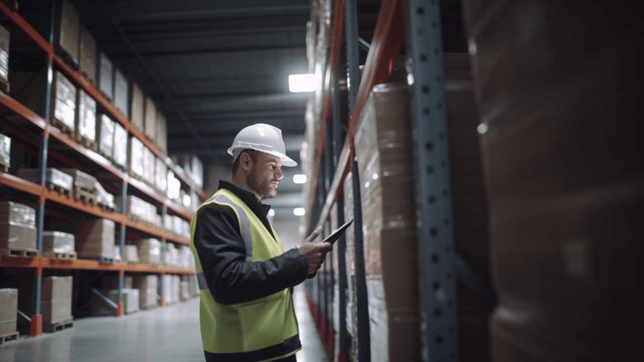 Warehouse with latest technologies for improved efficiency