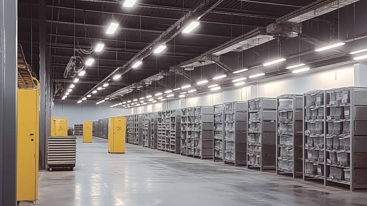 climate controlled warehouse for tech products