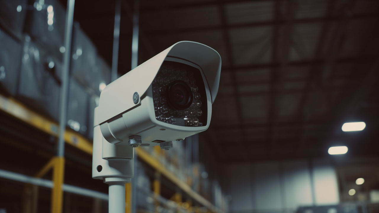 warehouse security camera