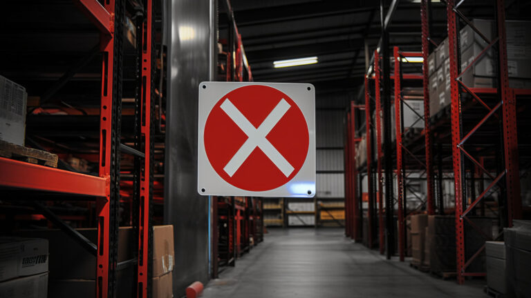 warehouse signage