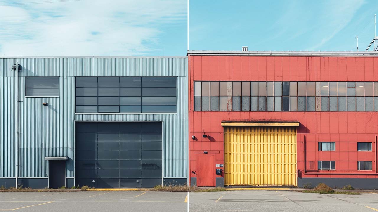 Various types of warehouses