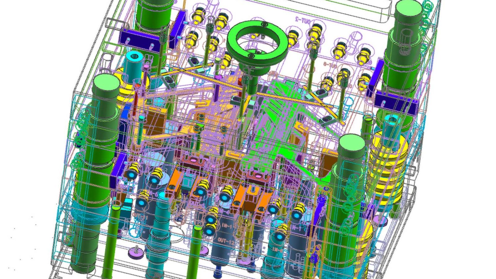 An injection molding contract manufacturing tool design